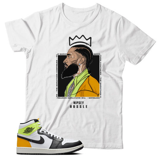 Jordan 1 Volt Gold shirt