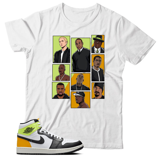 Jordan 1 Volt Gold shirt