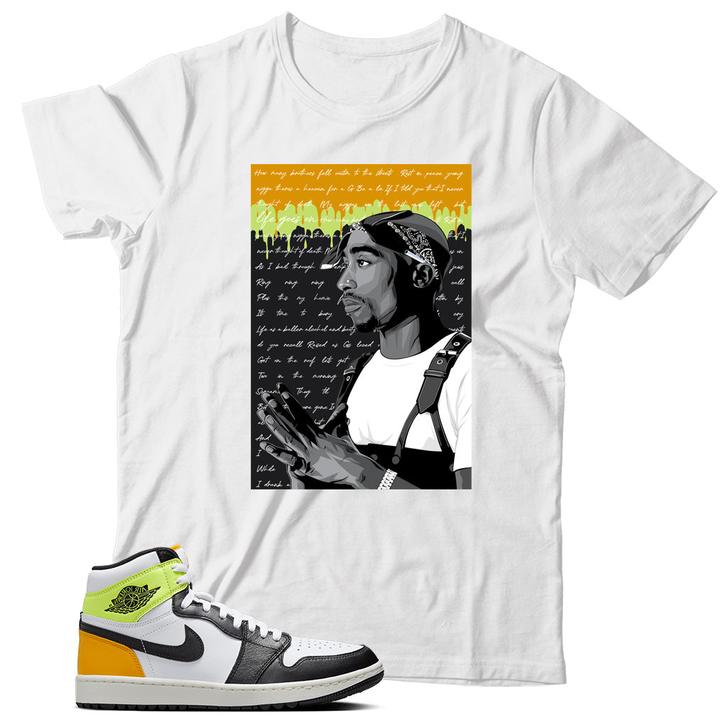 Jordan 1 Volt Gold shirt