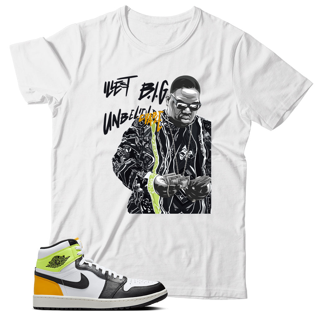 shirt Match Jordan 1 Volt Gold