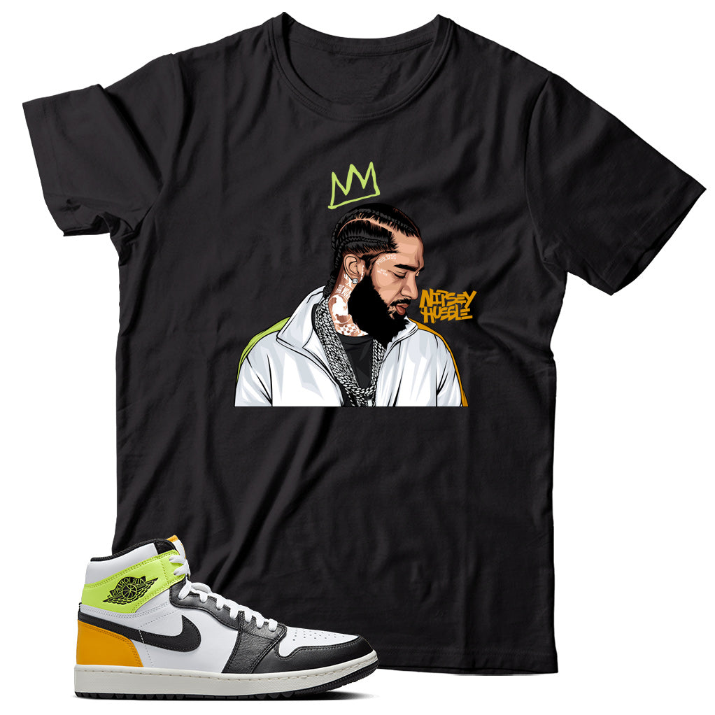 Jordan 1 Volt Gold shirt