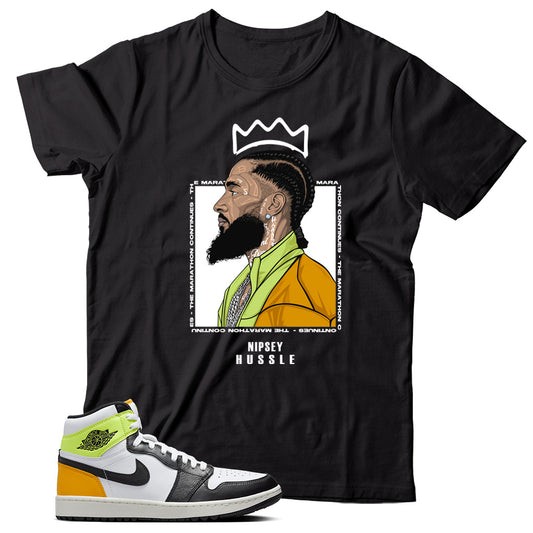 Jordan 1 Volt Gold shirt