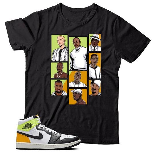 Jordan 1 Volt Gold shirt