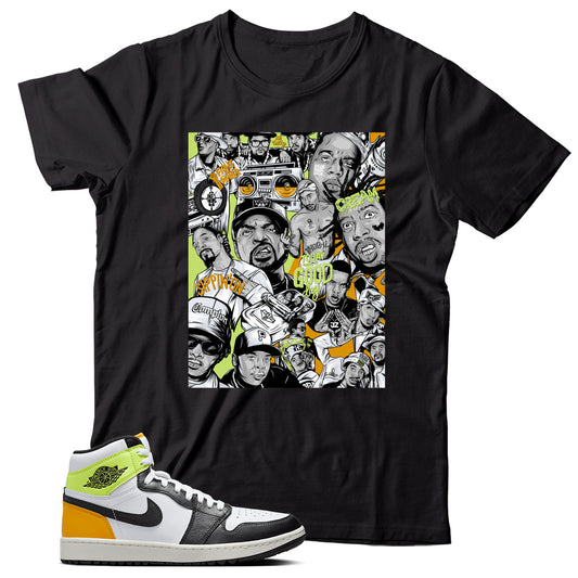 Jordan 1 Volt Gold shirt