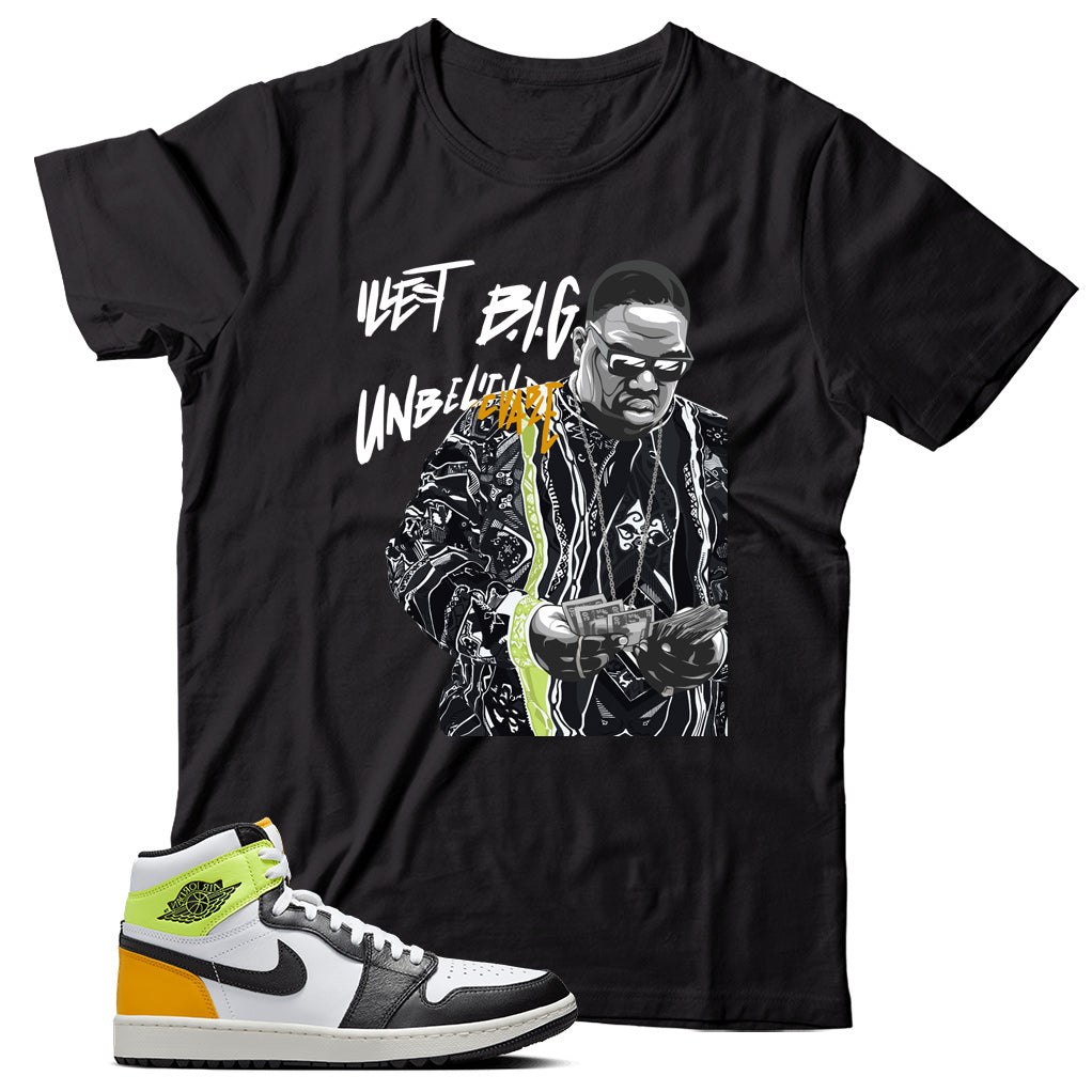 Jordan 1 Volt Gold shirt