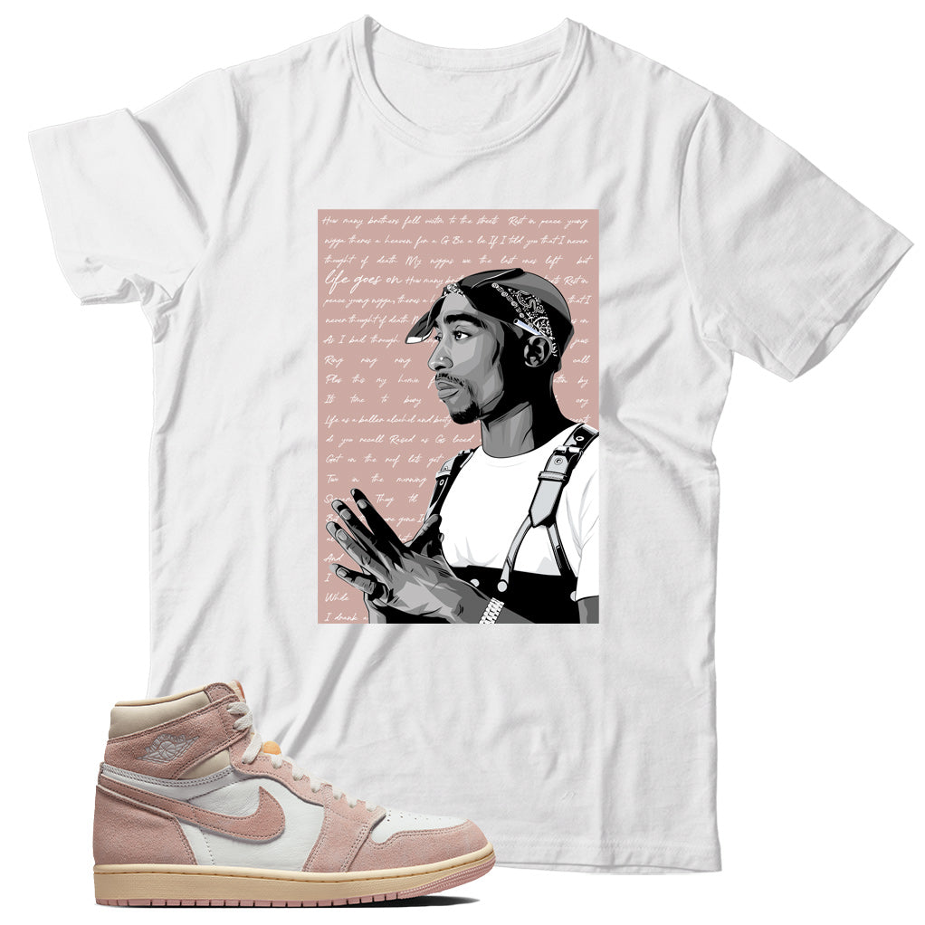 Jordan 1 Washed Pink Match T-Shirt