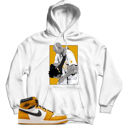 Jordan 1 Yellow Ochre hoodie