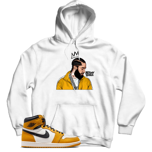 Jordan 1 Yellow Ochre hoodie