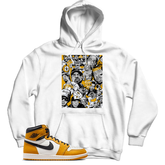 Hoodie Match Jordan 1 Yellow Ochre