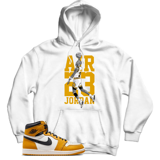 Jordan 1 Yellow Ochre hoodie