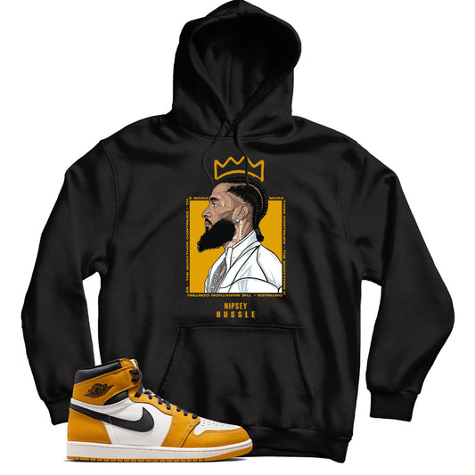 Jordan 1 Yellow Ochre hoodie