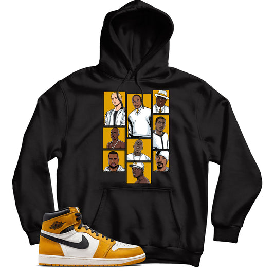 Jordan 1 Yellow Ochre hoodie