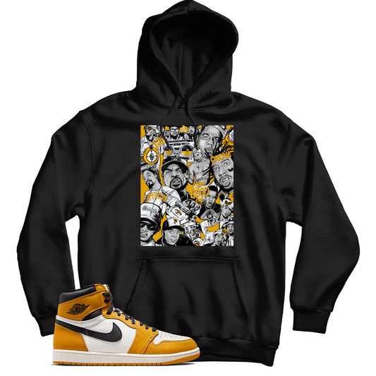 Hoodie Match Jordan 1 Yellow Ochre