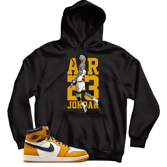 Jordan 1 Yellow Ochre hoodie