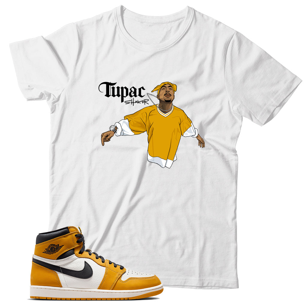 Shirt Match Jordan 1 Yellow Ochre