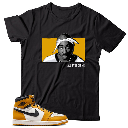 Jordan 1 Yellow Ochre shirt