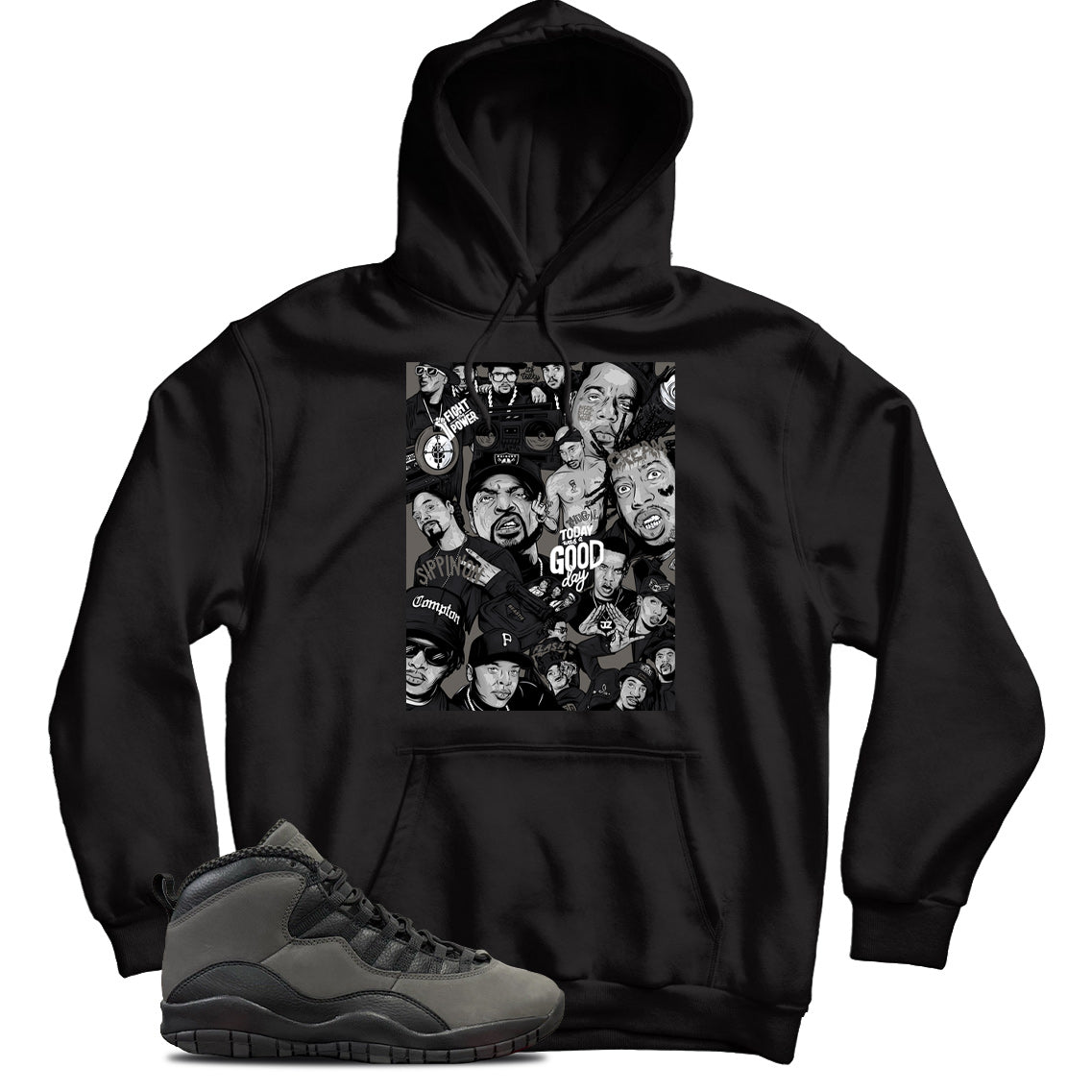 Jordan 10 Shadow hoodie