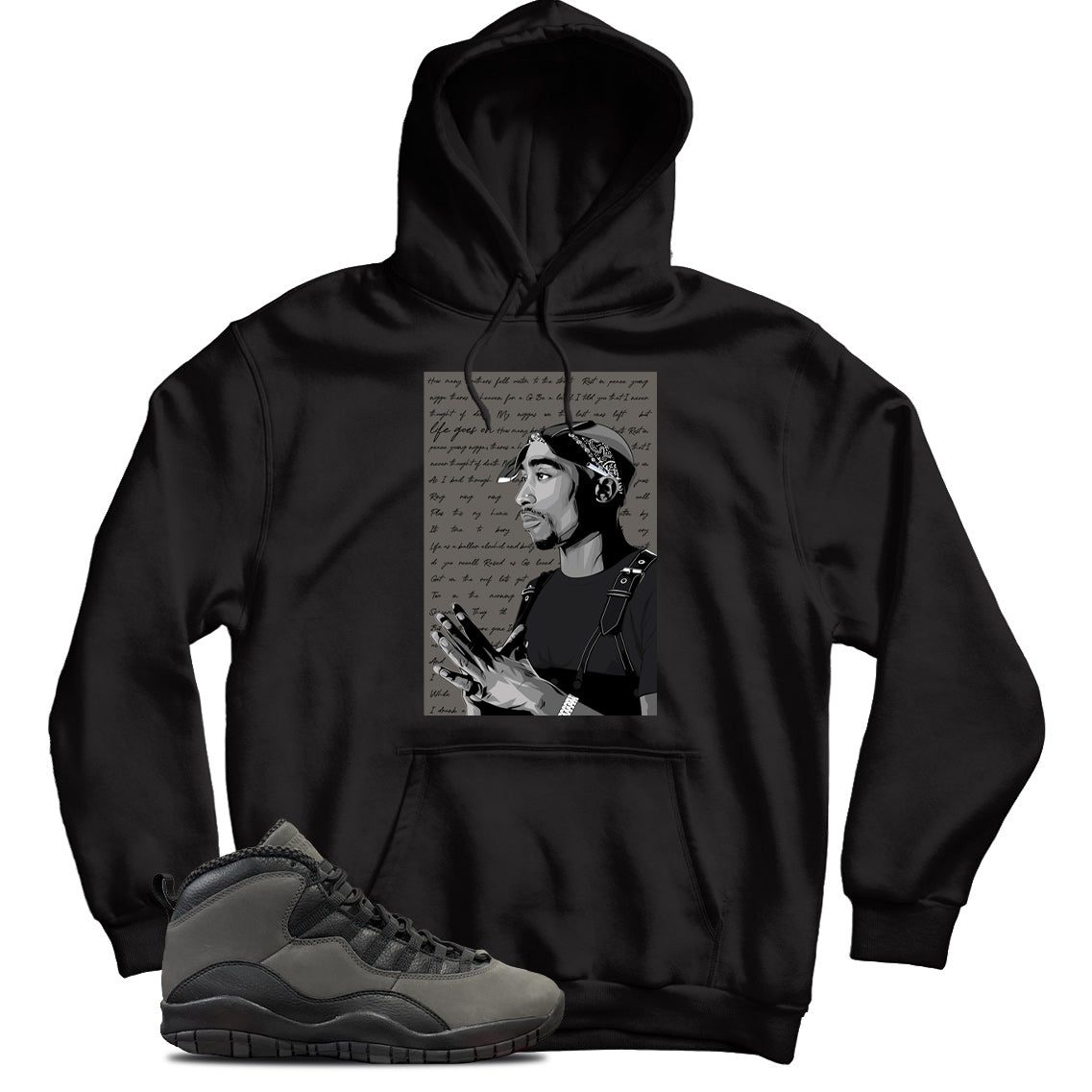 Jordan 10 Shadow hoodie