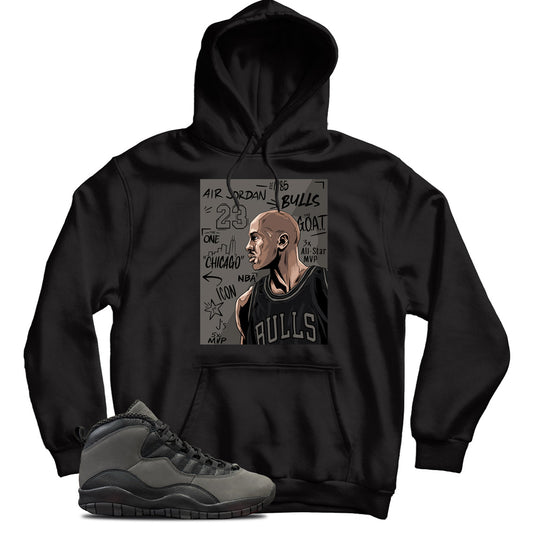 Jordan 10 Shadow hoodie