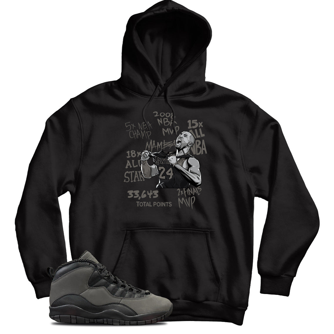Jordan 10 Shadow hoodie