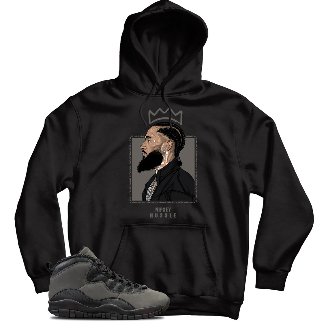 Jordan 10 Shadow hoodie