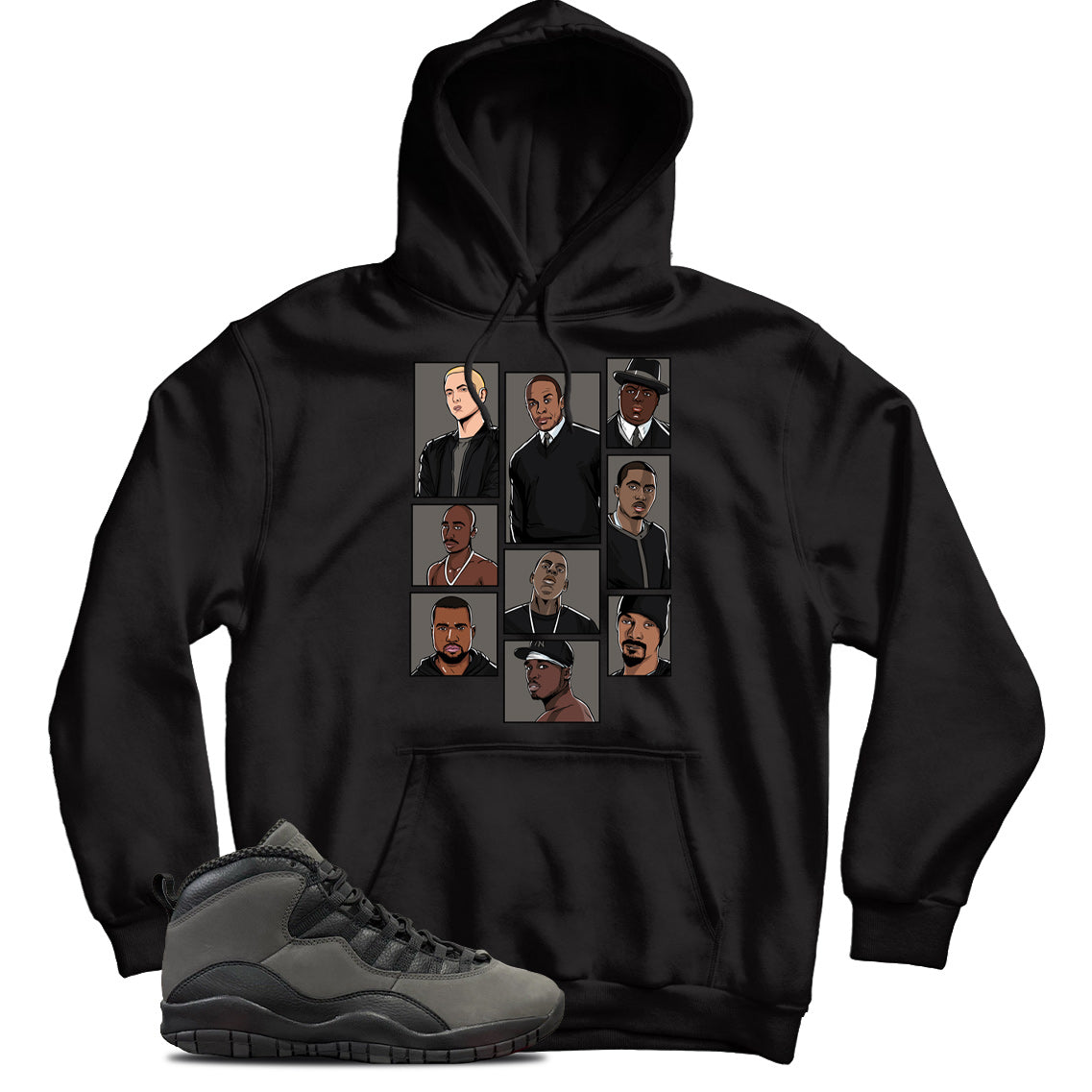 Jordan 10 Shadow hoodie