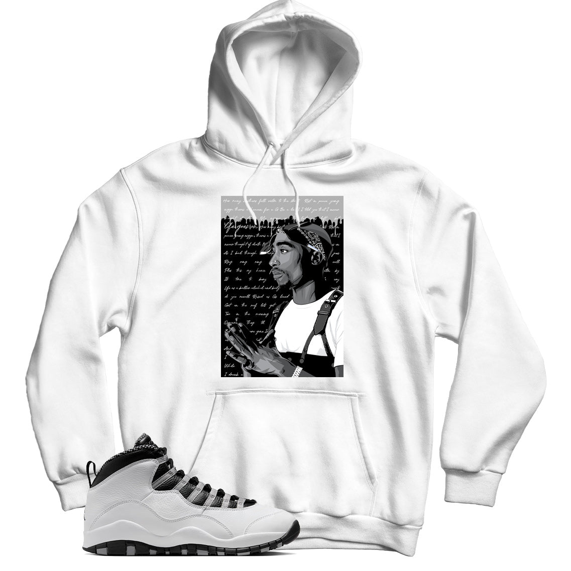 Jordan 10 Steel Hoodie