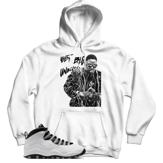 Hoodie Match Jordan 10 Steel