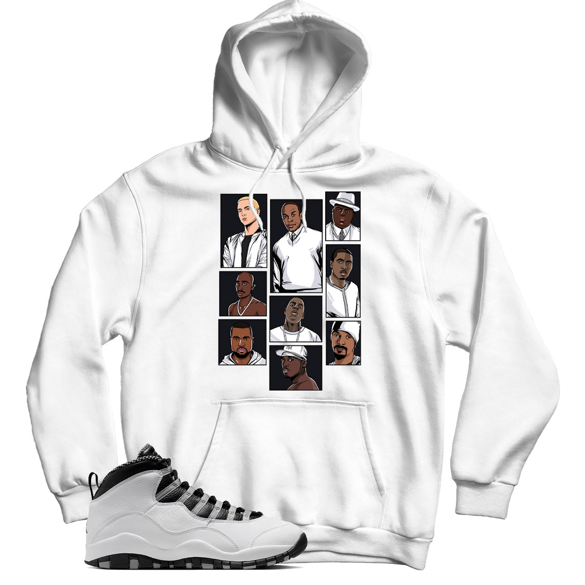 Jordan 10 Steel Hoodie