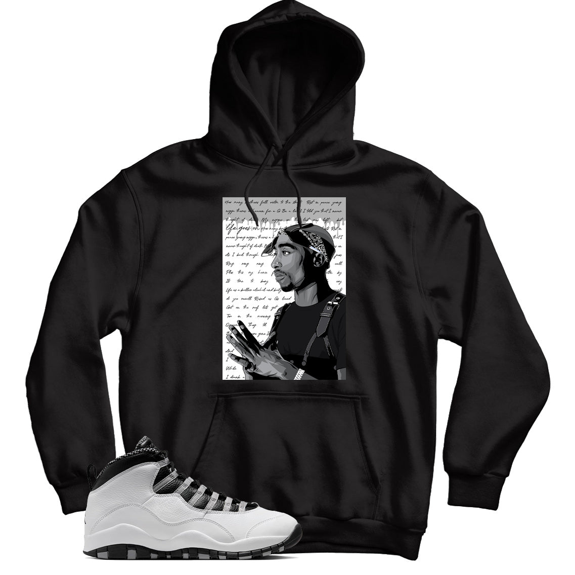 Jordan 10 Steel Hoodie