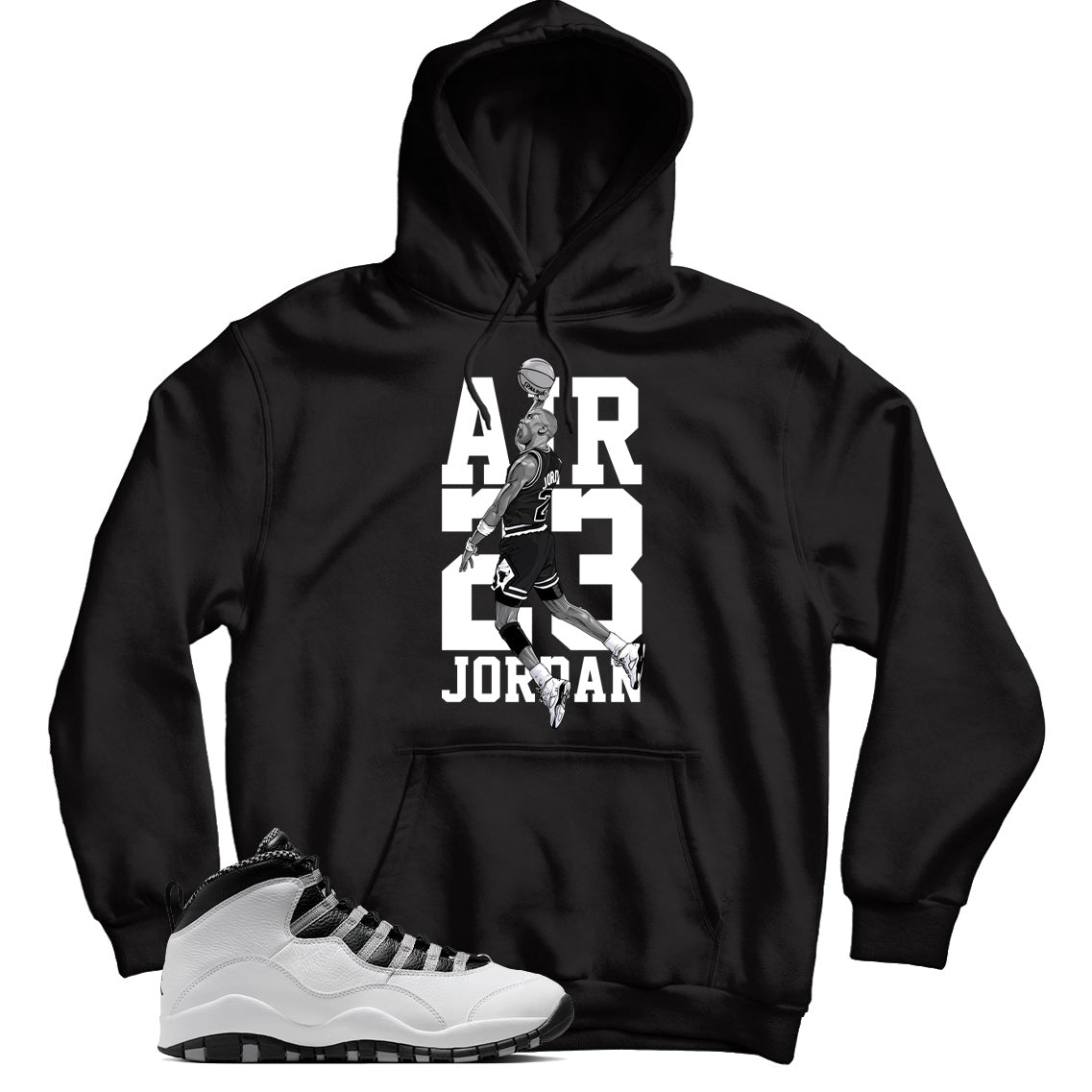 Jordan 10 Steel Hoodie