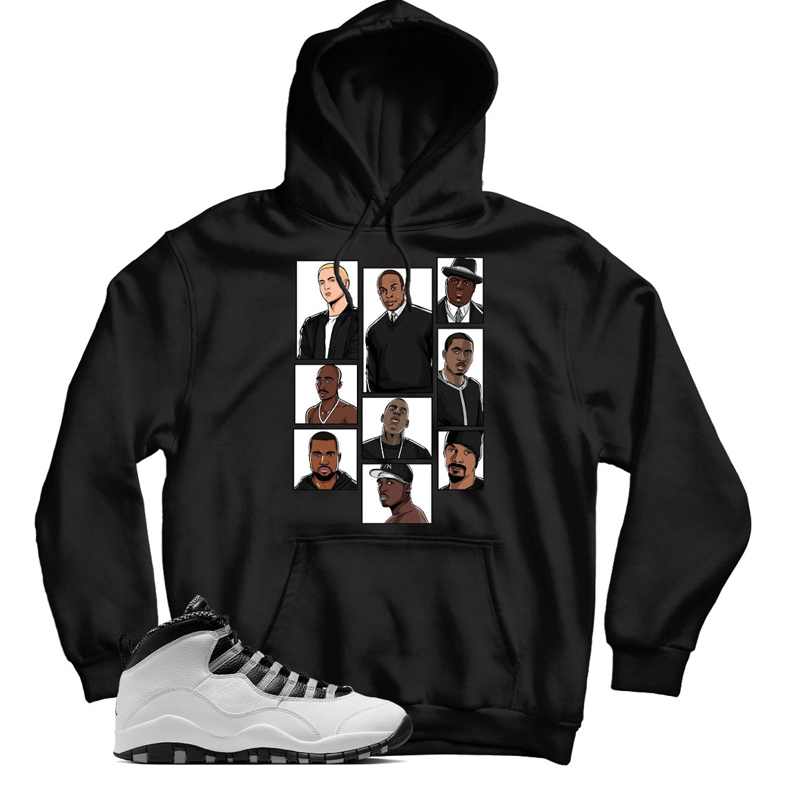 Jordan 10 Steel Hoodie