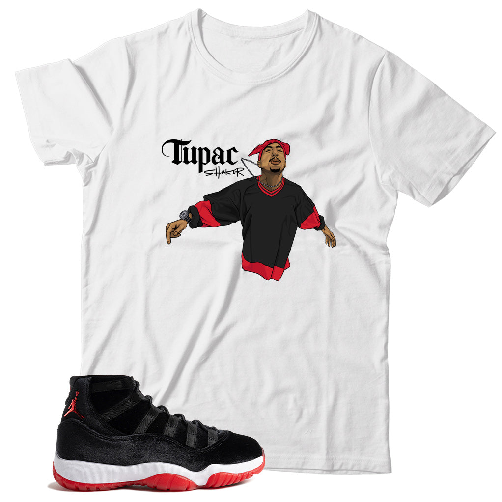 Shirt Match Jordan 11 Bred Velvet