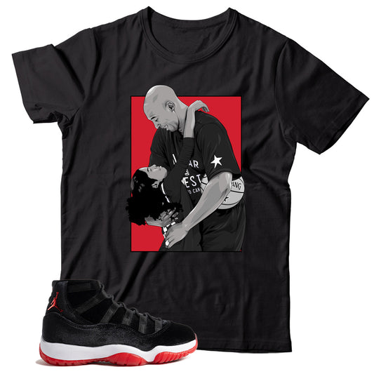 Jordan 11 Bred Velvet shirt