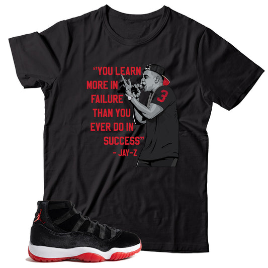 Shirt Match Jordan 11 Bred Velvet