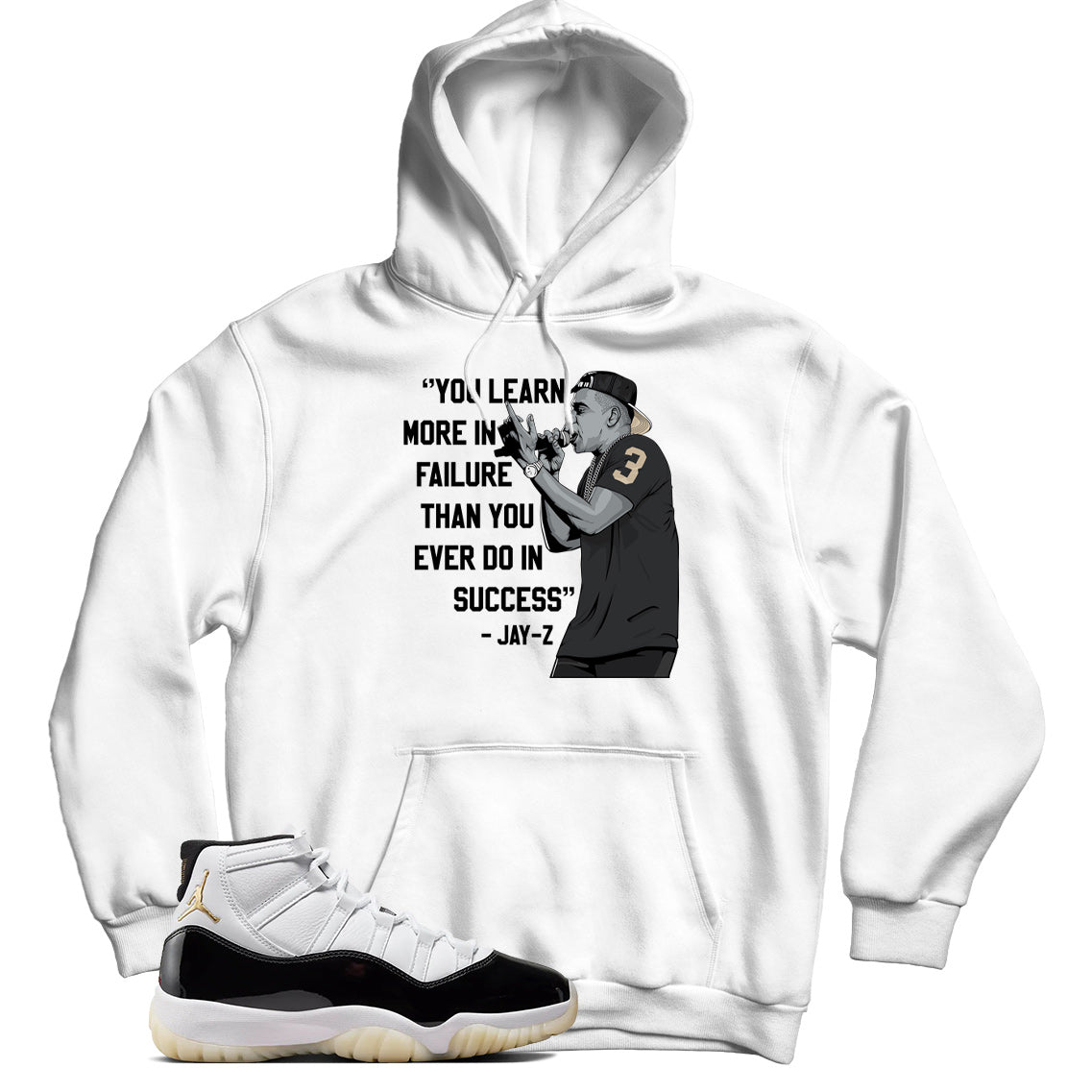 Hoodie Match Jordan 11 Gratitude