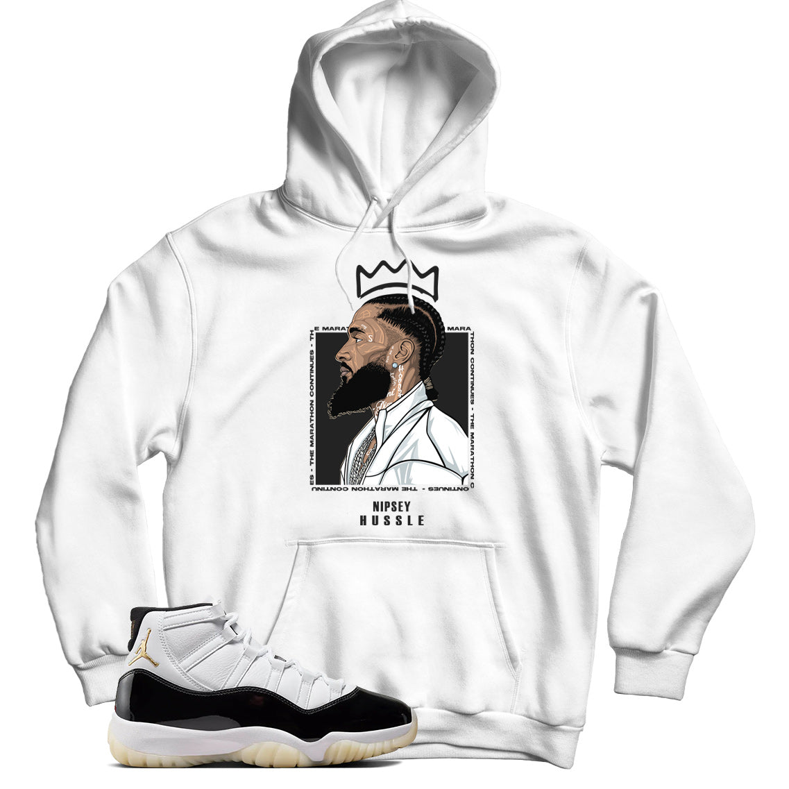 Jordan 11 Gratitude hoodie