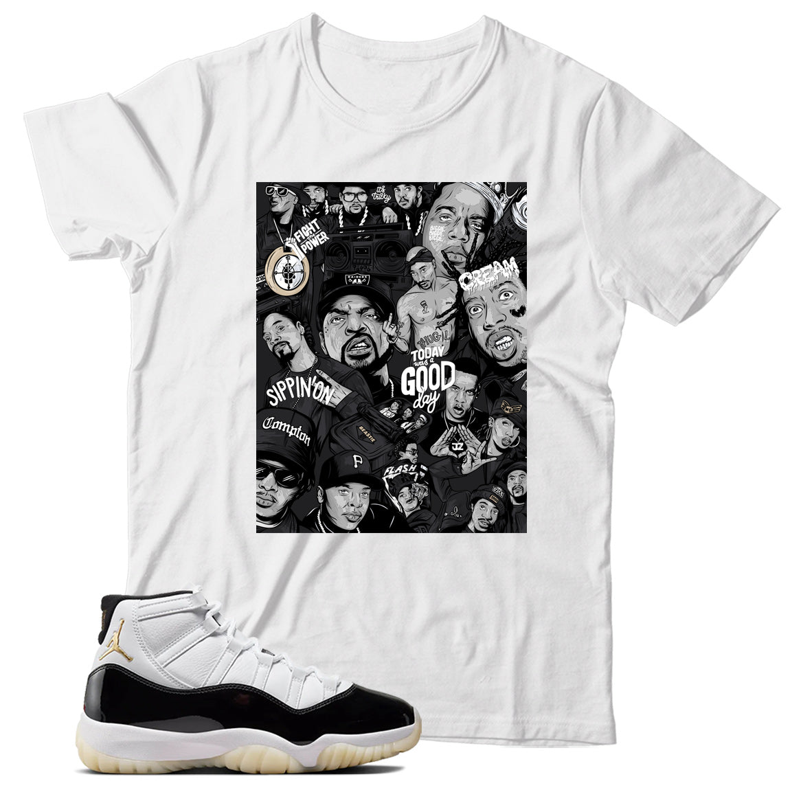 Jordan 11 Gratitude shirt