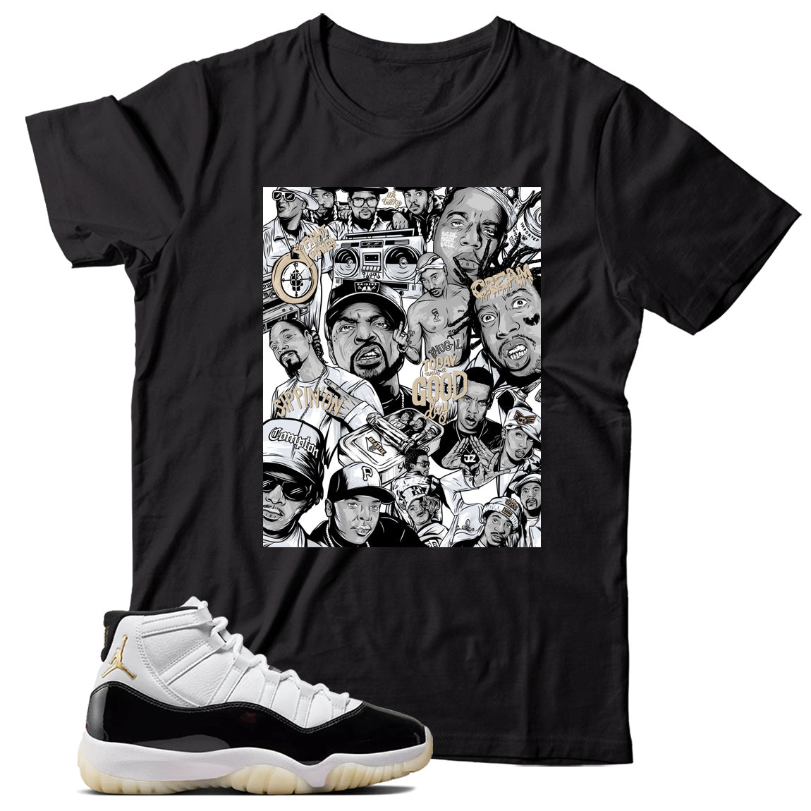 Jordan 11 Gratitude shirt