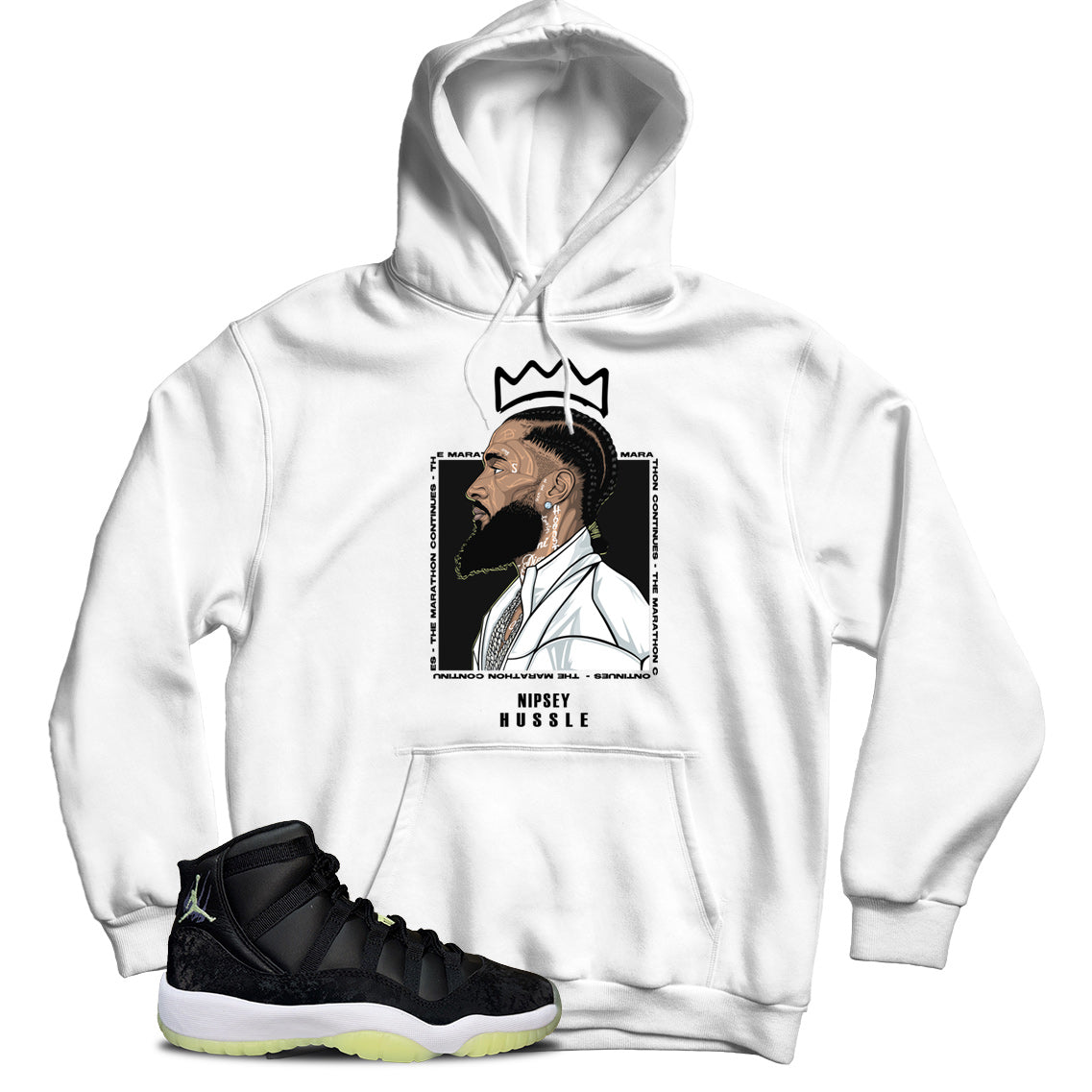 Jordan 11 Inner Beast hoodie