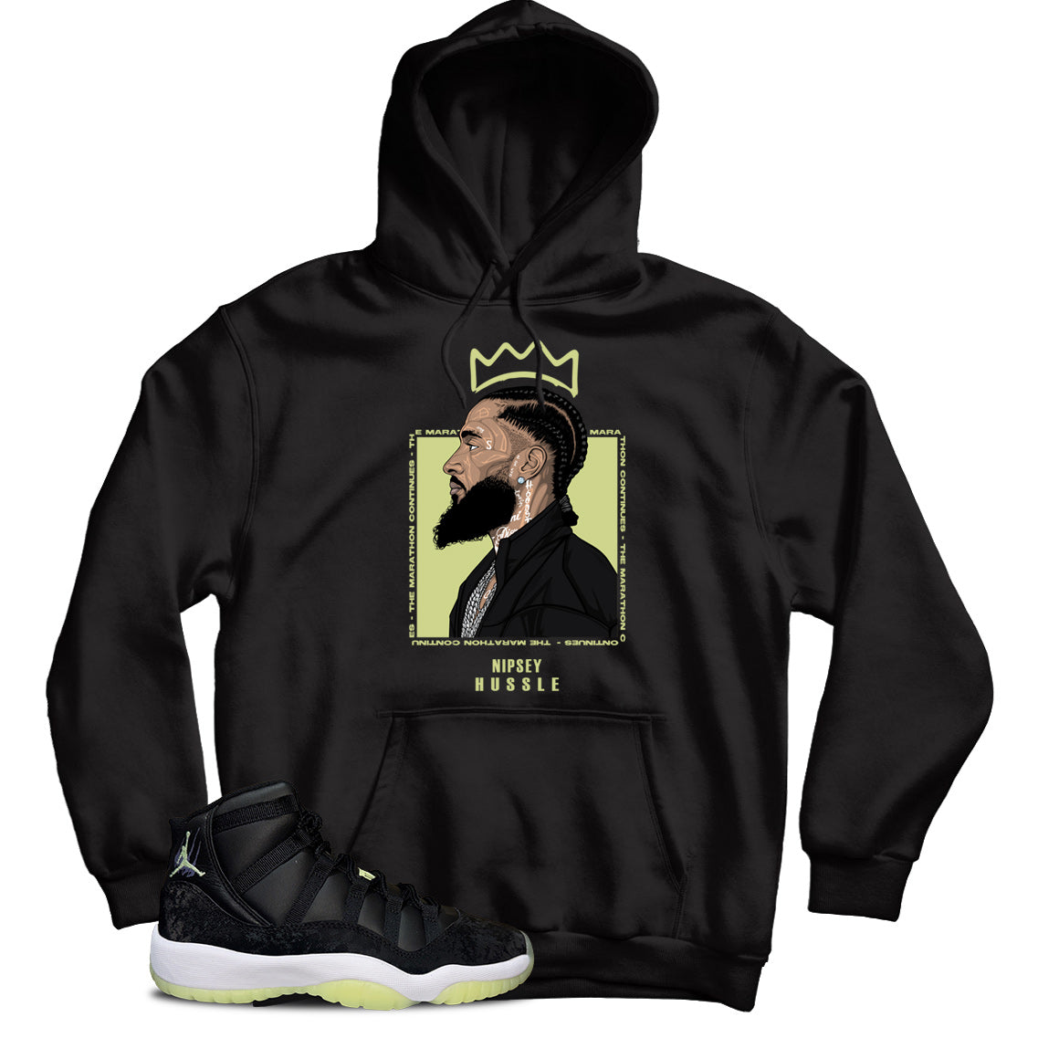 Jordan 11 Inner Beast hoodie