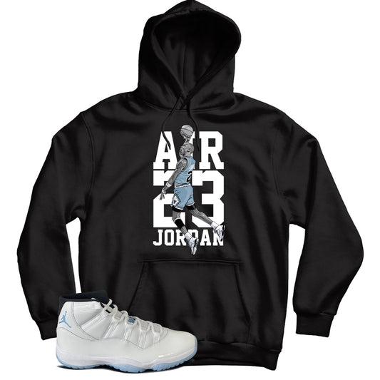 jordan 11 legend blue hoodie