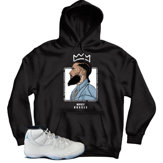 jordan 11 legend blue hoodie