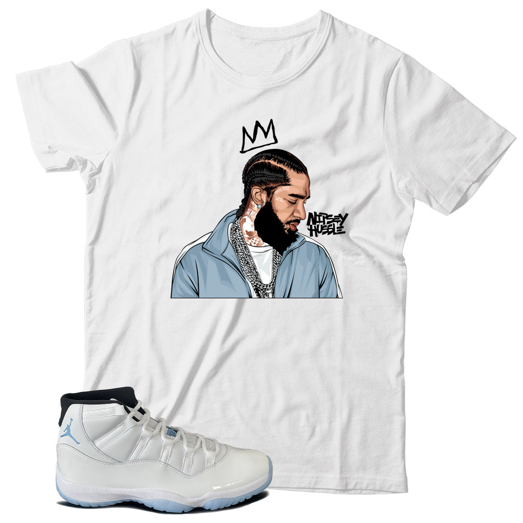 jordan 11 legend blue shirt