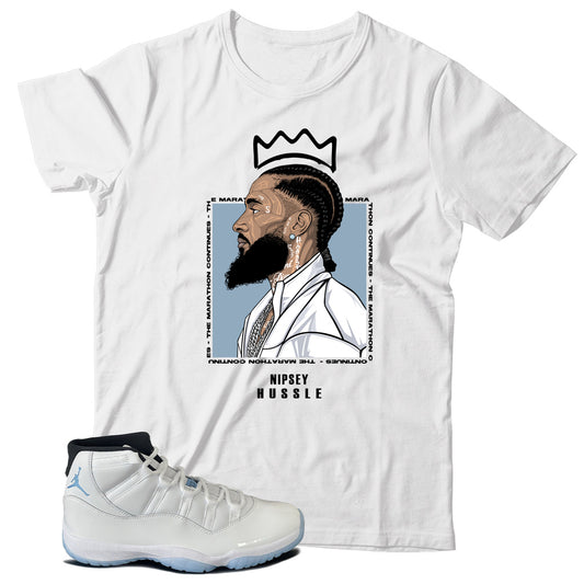 jordan 11 legend blue shirt