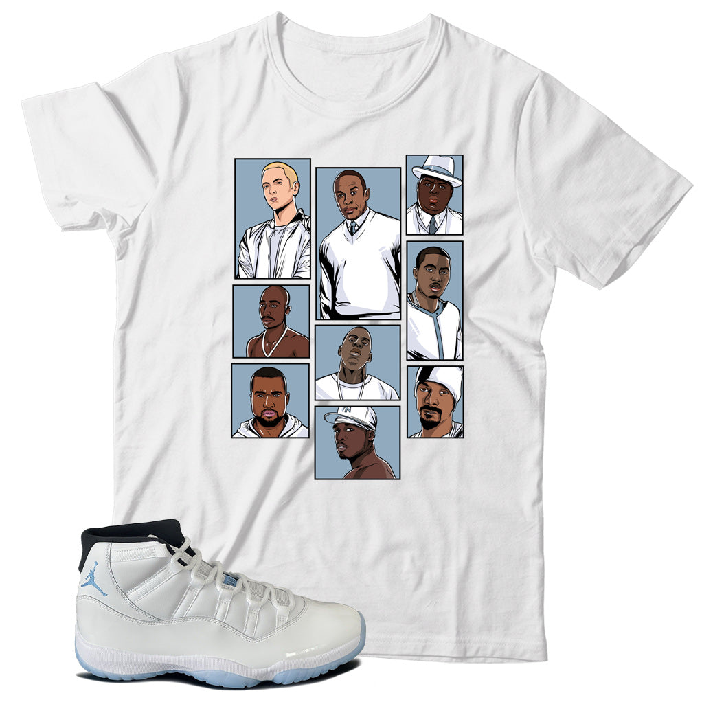 jordan 11 legend blue shirt