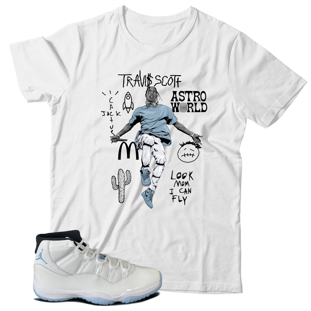 Shirt Match Jordan 11 Legend Blue