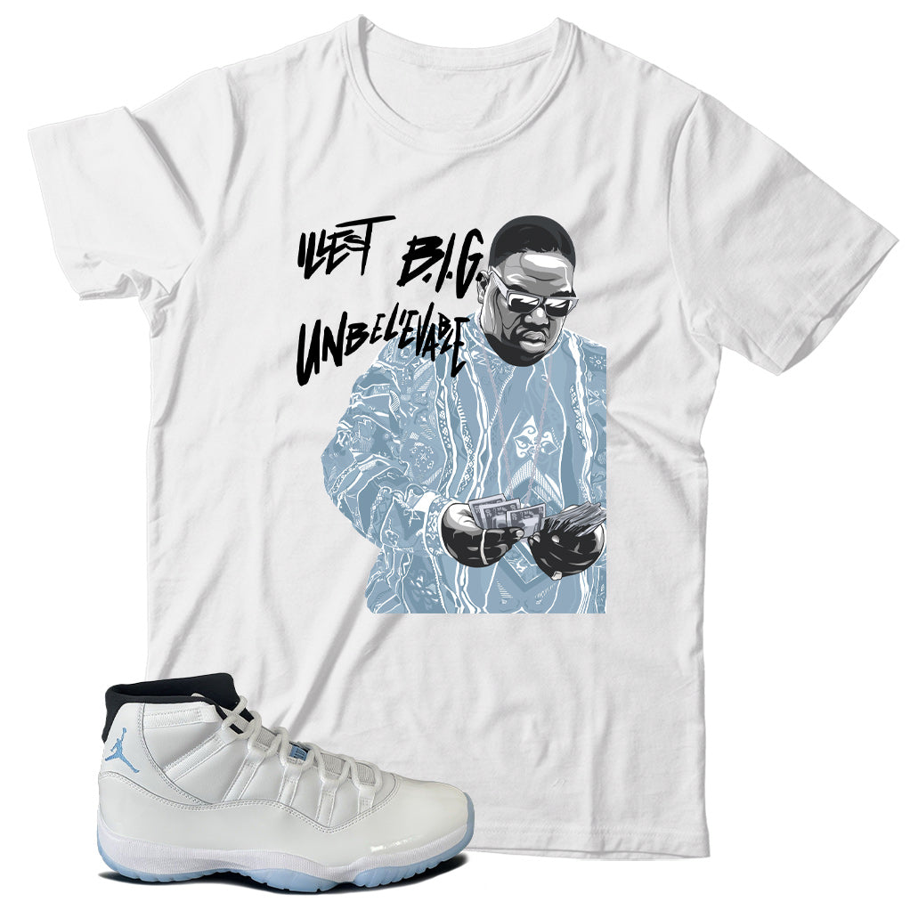 jordan 11 legend blue shirt