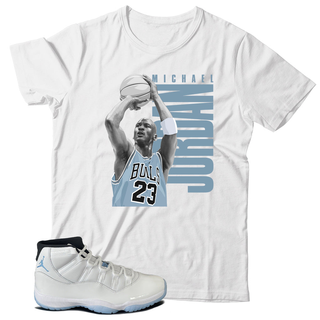 jordan 11 legend blue shirt