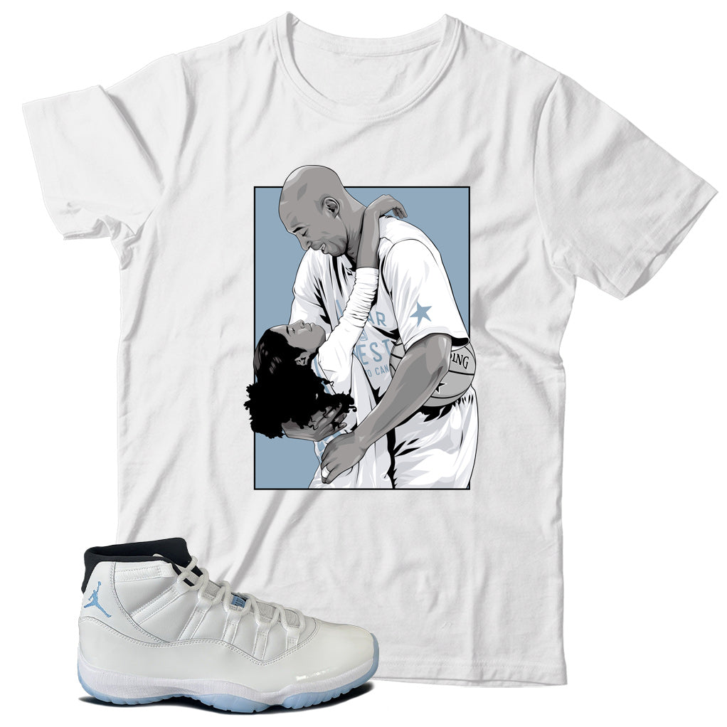 jordan 11 legend blue shirt